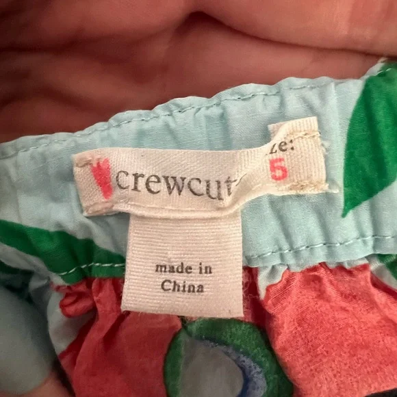 Crewcuts floral dress size 5